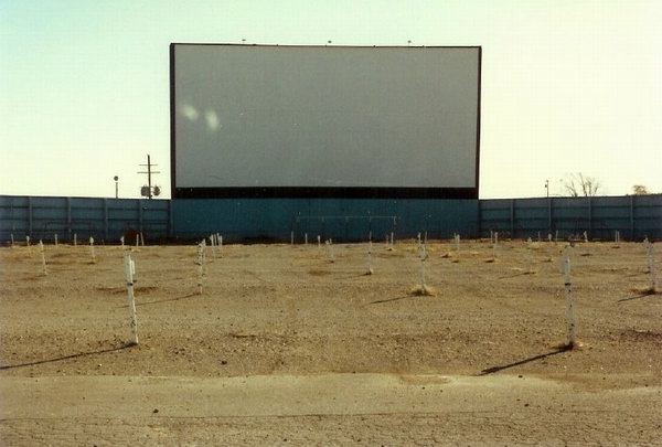 Troy Drive-In Theatre - Screen From Jim
